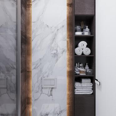 Интерьер ванной  смотреть на Basicdecor