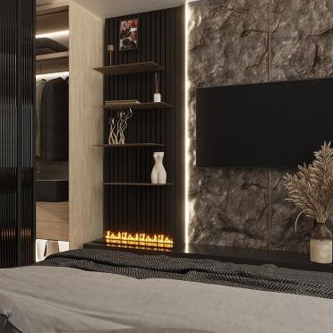 Интерьер спальни  смотреть на Basicdecor