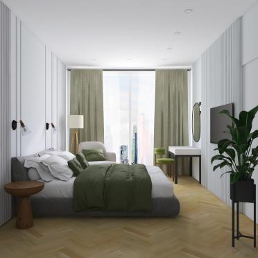 Интерьер спальни  смотреть на Basicdecor