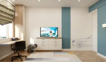 Интерьер детской  смотреть на Basicdecor