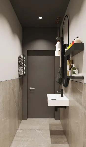 Интерьер ванной  смотреть на Basicdecor