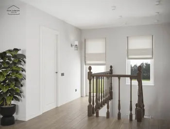 Интерьер с жалюзи и дверными жалюзи  смотреть на Basicdecor
