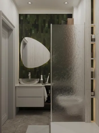 Интерьер ванной  смотреть на Basicdecor