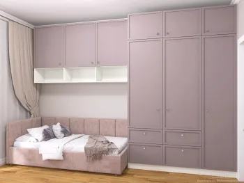 Интерьер детской и спальни  смотреть на Basicdecor