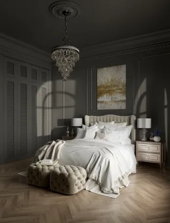 Интерьер спальни  смотреть на Basicdecor