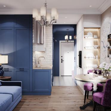 Интерьер гостиной  смотреть на Basicdecor