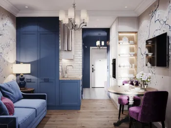 Интерьер гостиной  смотреть на Basicdecor