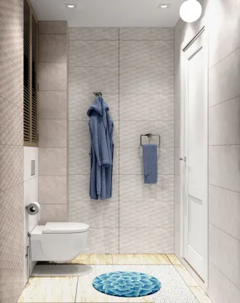 Интерьер ванной  смотреть на Basicdecor