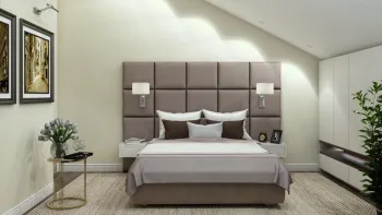Интерьер спальни в современном стиле смотреть на Basicdecor