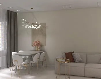 Интерьер гостиной cветильниками над столом в современном стиле смотреть на Basicdecor
