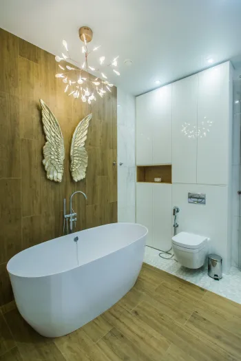 Интерьер ванной  смотреть на Basicdecor