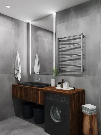 Интерьер ванной  смотреть на Basicdecor