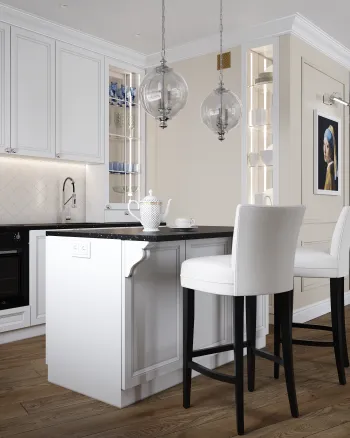 Интерьер кухни  смотреть на Basicdecor
