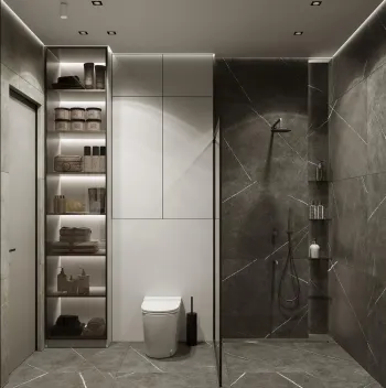Интерьер ванной  смотреть на Basicdecor