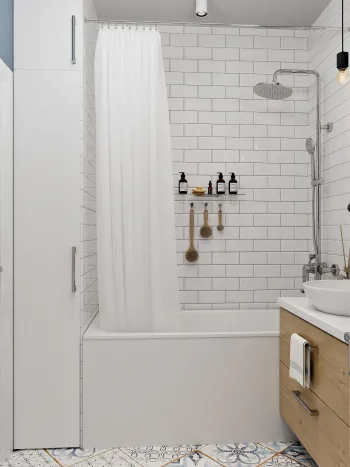 Интерьер ванной  смотреть на Basicdecor