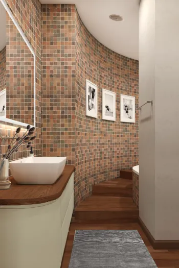 Интерьер ванной  смотреть на Basicdecor