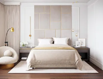 Интерьер спальни  смотреть на Basicdecor