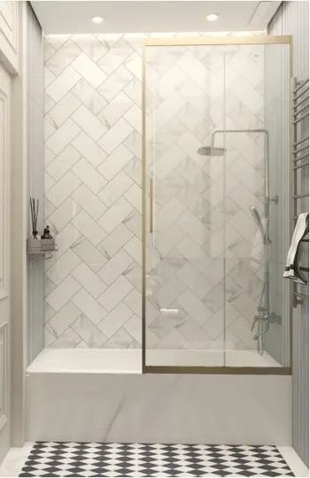 Интерьер ванной  смотреть на Basicdecor