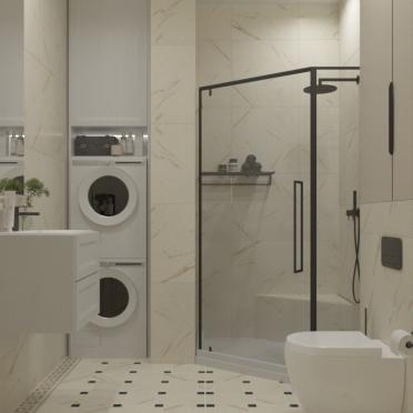 Интерьер ванной  смотреть на Basicdecor
