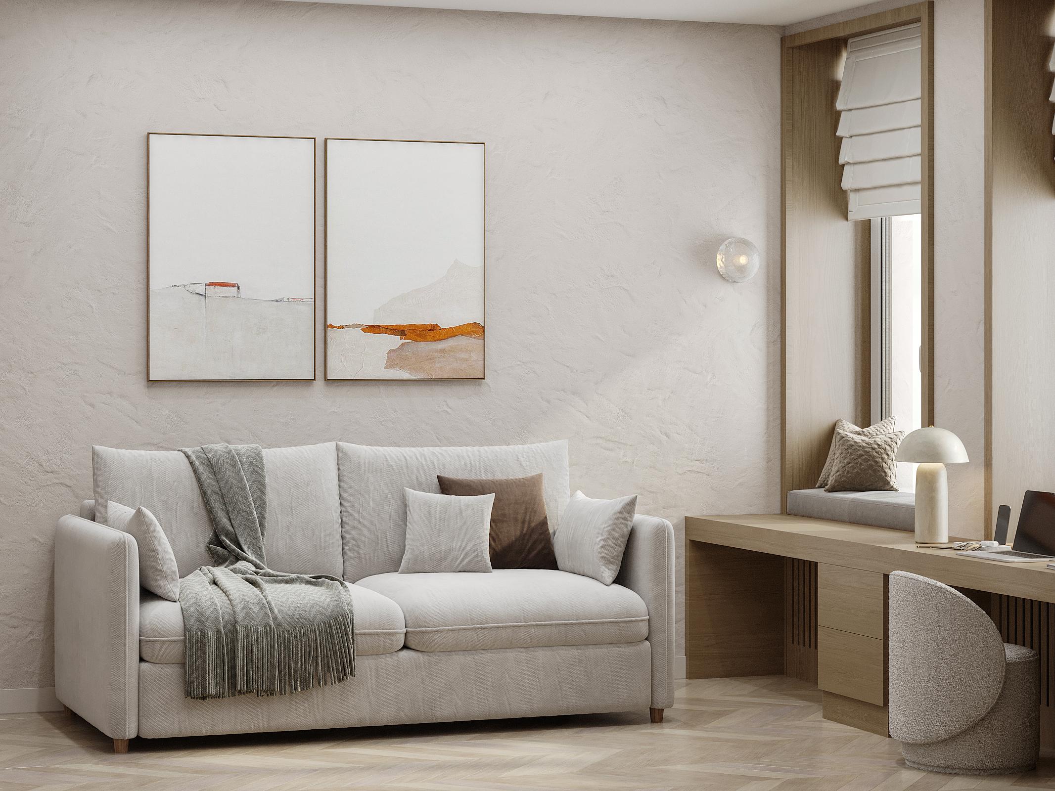Интерьер кабинета, проект «Сезон лесичек» Интерьер кабинета смотреть на Basicdecor