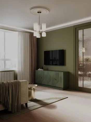 Интерьер гостиной  смотреть на Basicdecor