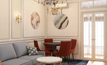 Интерьер столовой  смотреть на Basicdecor