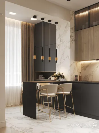Интерьер кухни  смотреть на Basicdecor