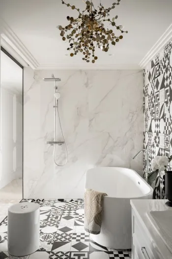 Интерьер ванной  смотреть на Basicdecor