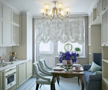 Интерьер кухни в неоклассике смотреть на Basicdecor