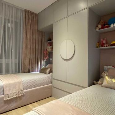 Интерьер детской с две кровати в современном стиле смотреть на Basicdecor