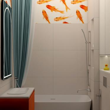 Интерьер ванной  смотреть на Basicdecor