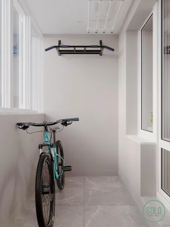 Интерьер балкона с балконом  смотреть на Basicdecor