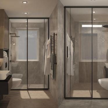 Интерьер ванной  смотреть на Basicdecor