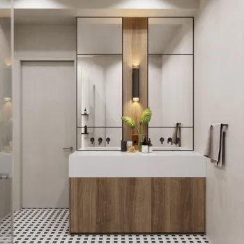 Интерьер ванной  смотреть на Basicdecor