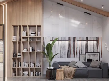 Интерьер гостиной  смотреть на Basicdecor