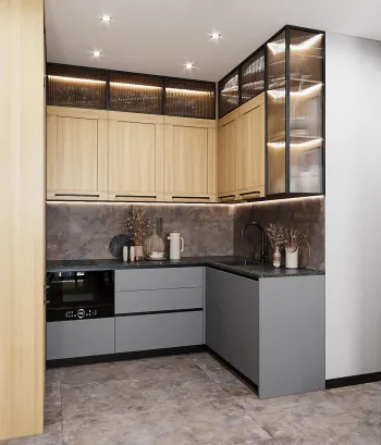 Интерьер кухни  смотреть на Basicdecor