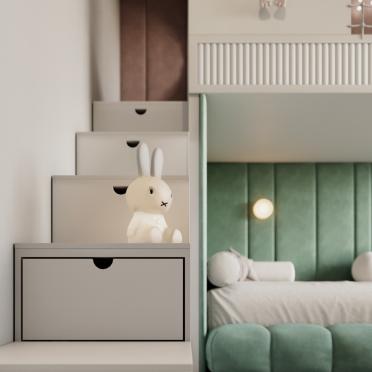 Интерьер детской  смотреть на Basicdecor