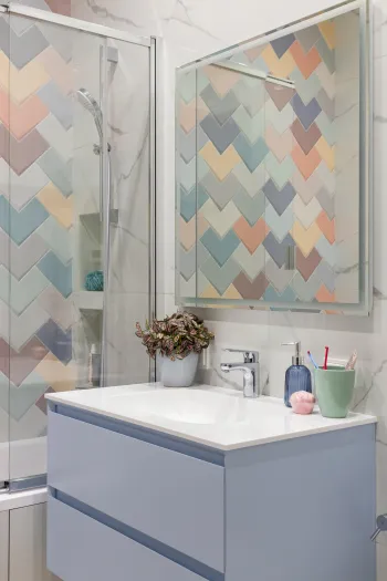 Интерьер ванной  смотреть на Basicdecor