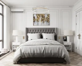 Интерьер спальни в неоклассике смотреть на Basicdecor