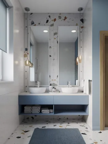 Интерьер ванной  смотреть на Basicdecor
