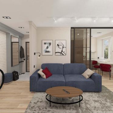 Интерьер гостиной  смотреть на Basicdecor
