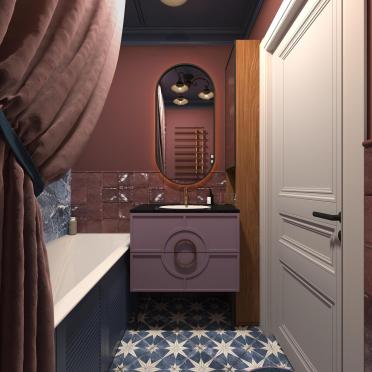 Интерьер ванной  смотреть на Basicdecor