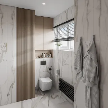 Интерьер ванной  смотреть на Basicdecor