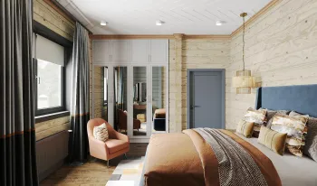 Интерьер спальни  смотреть на Basicdecor