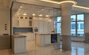 Интерьер кухни в греческом смотреть на Basicdecor