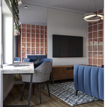 Интерьер гостиной  смотреть на Basicdecor