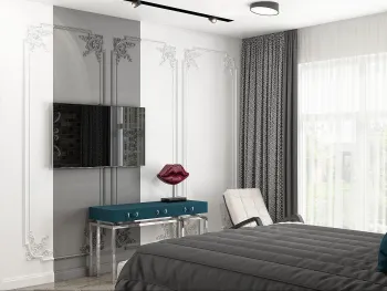 Интерьер спальни  смотреть на Basicdecor