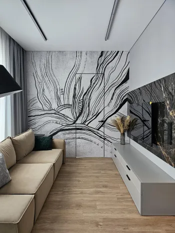 Интерьер гостиной  смотреть на Basicdecor