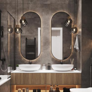 Интерьер ванной  смотреть на Basicdecor