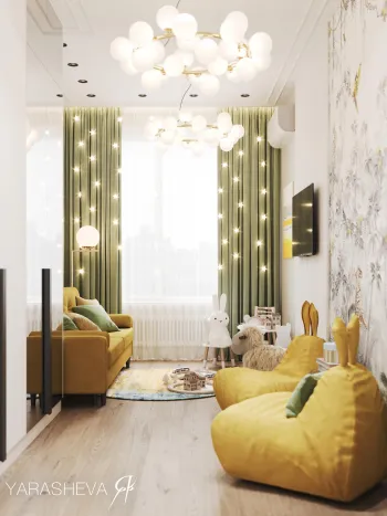 Интерьер гостиной  смотреть на Basicdecor